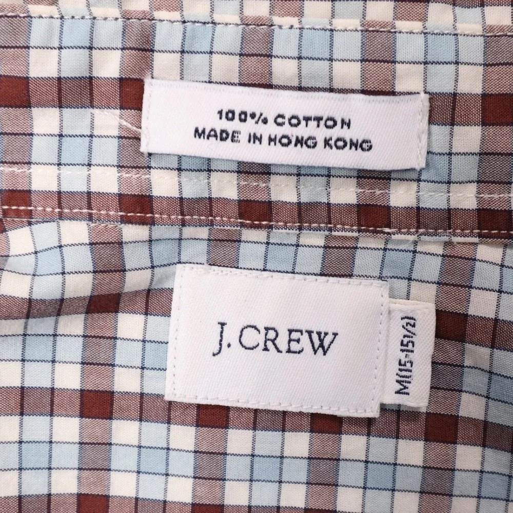 J. Crew classic plaid